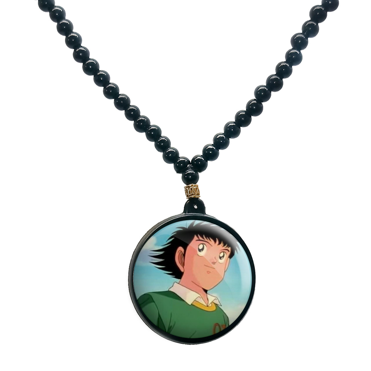 گردنبند پرمانه طرح فوتبالیست ها کد pmd.22298 مدل دو طرفه