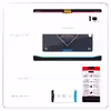 برچسب پوششی ماهوت مدل Hermes-Logo مناسب برای تبلت سامسونگ Galaxy Tab A 9.7 2015 T550