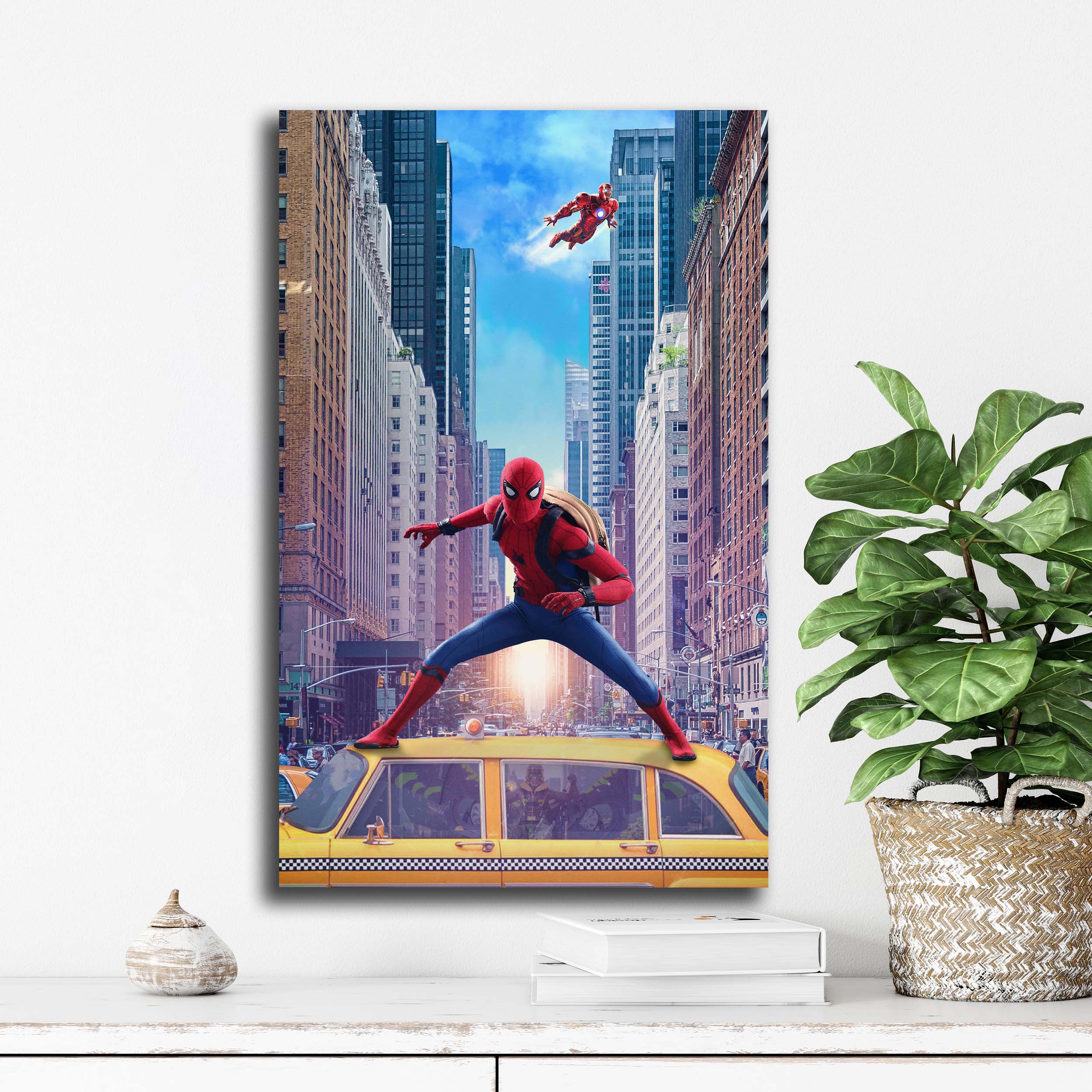 تابلو شاسی آتریسا مدل مردعنکبوتی spider man 