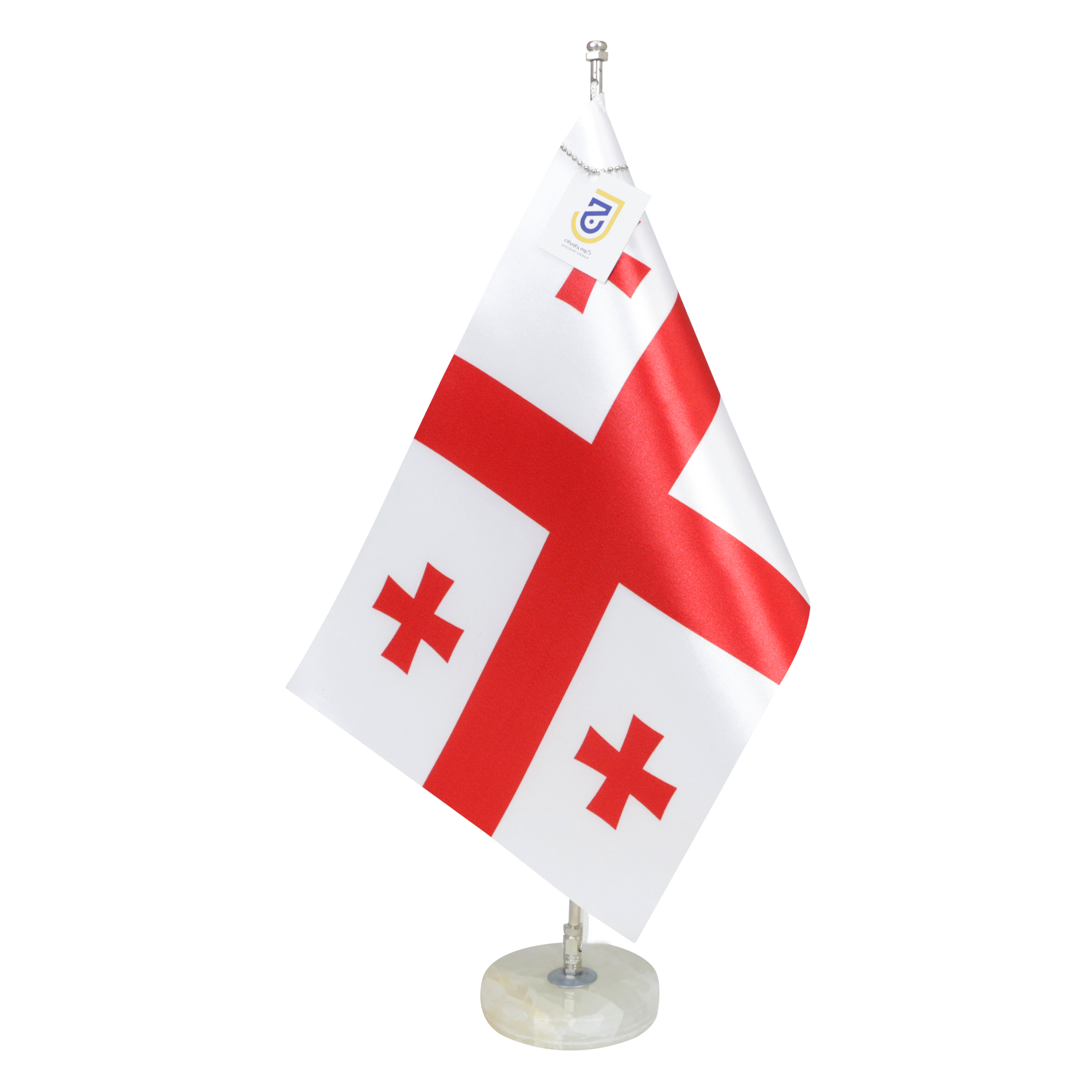 پرچم رومیزی جاویدان تندیس پرگاس مدل گرجستان کد 2