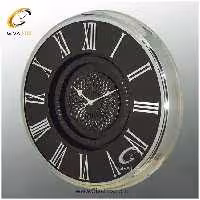 ساعت دیواری اورجینال آرتمیس آلیاژ فلزی نقره ای| کد رفرنس 90048، مدل: 2044Silver Black