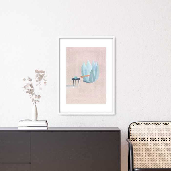 تابلو فورنیمو مدل ایلوستریشن آرت مدرن و مینیمال کد 0123W