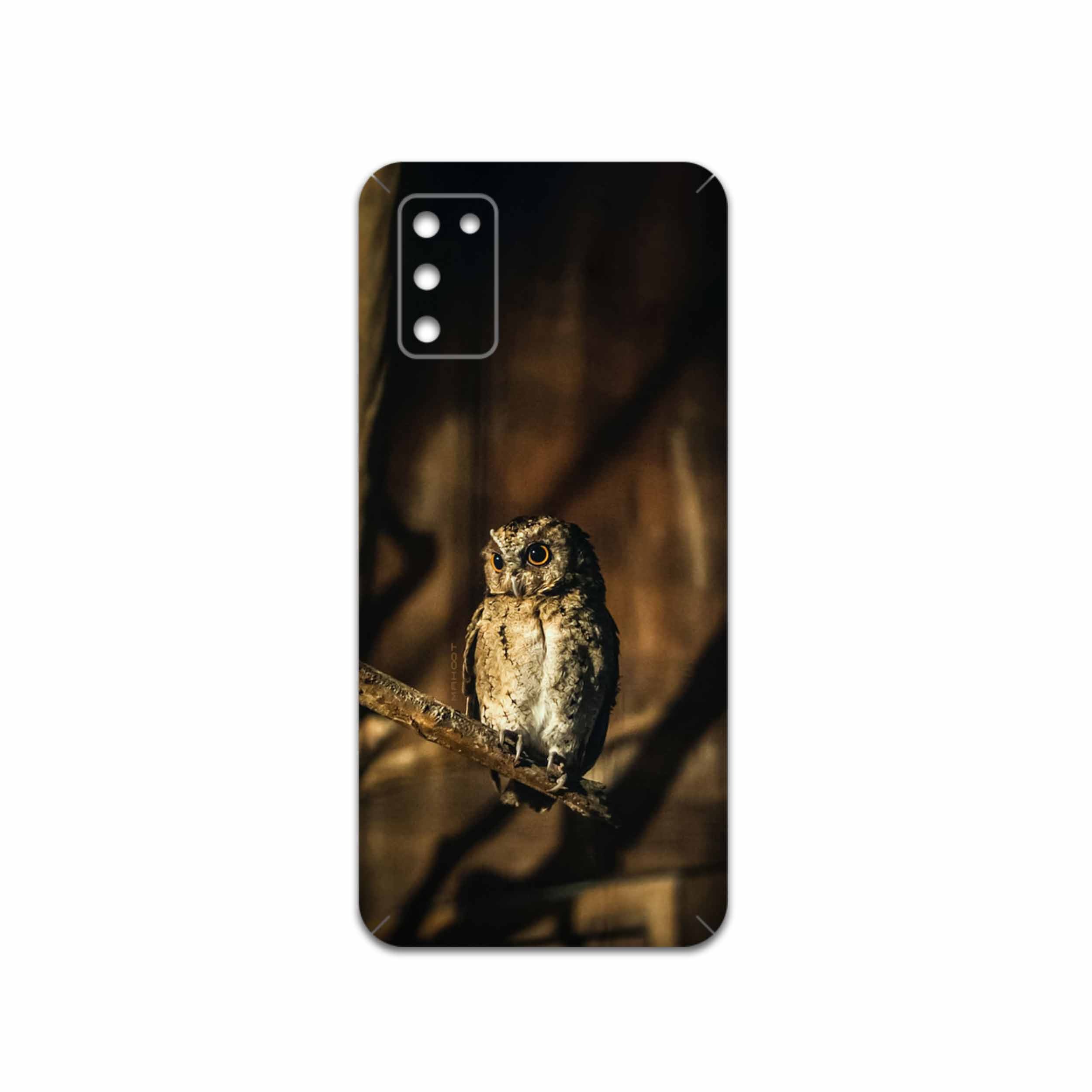 برچسب پوششی ماهوت مدل Owl مناسب برای گوشی موبایل سامسونگ Galaxy A03S