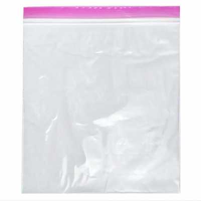 کیسه زیپ دار مدل دو زیپ کد 25x35 بسته 100 عددی