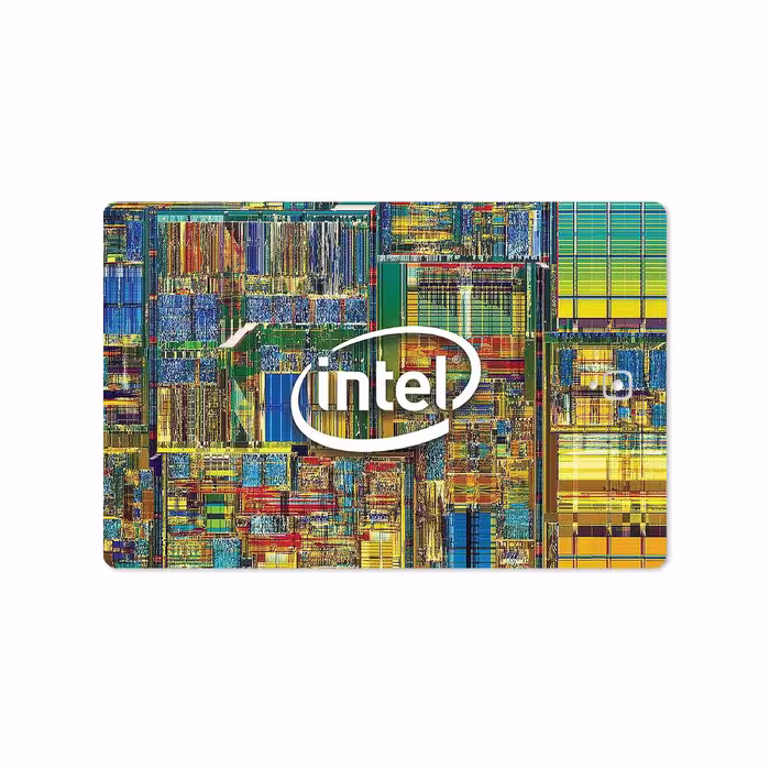 برچسب پوششی ماهوت مدل Intel Brand مناسب برای تبلت سامسونگ Galaxy Tab S3 9.7 2017 T825