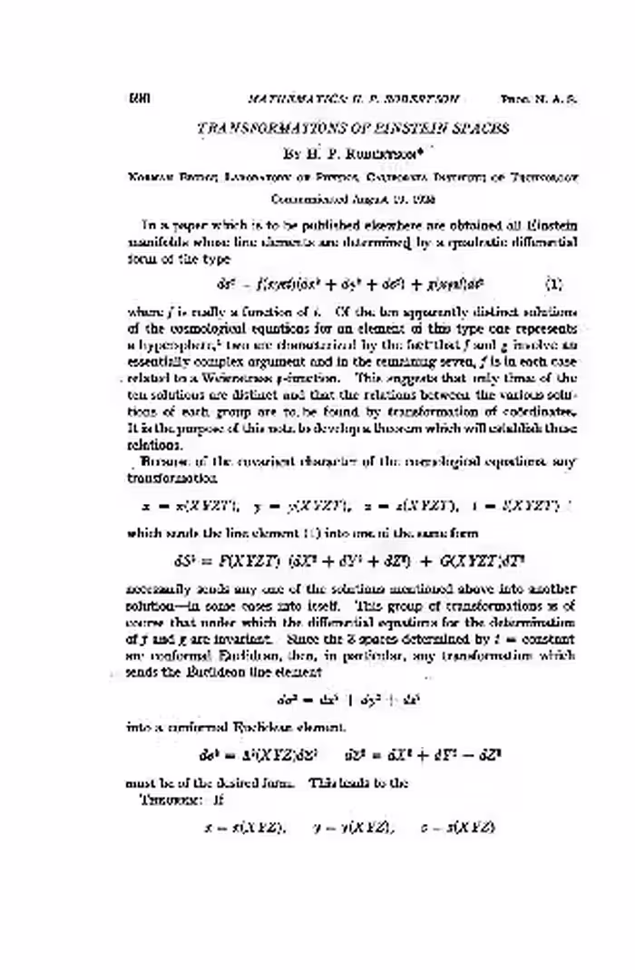 خرید و دانلود نسخه کامل کتاب Transformations of Einstein Spaces