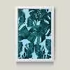 تابلو مدل مینیمال Leaf کدm1413-w 