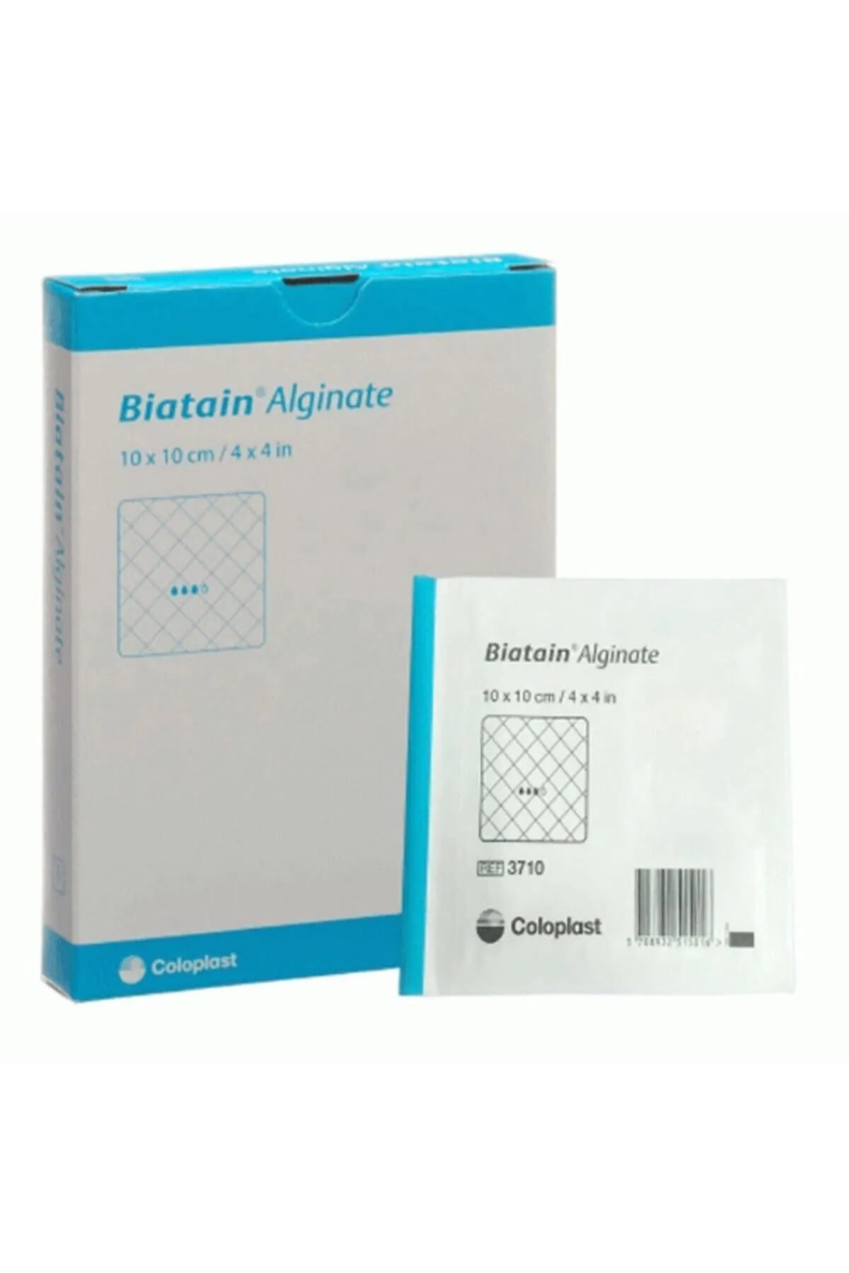 پانسمان بیاتین آلژینات 3710 کلوپلاست سایز 10×10