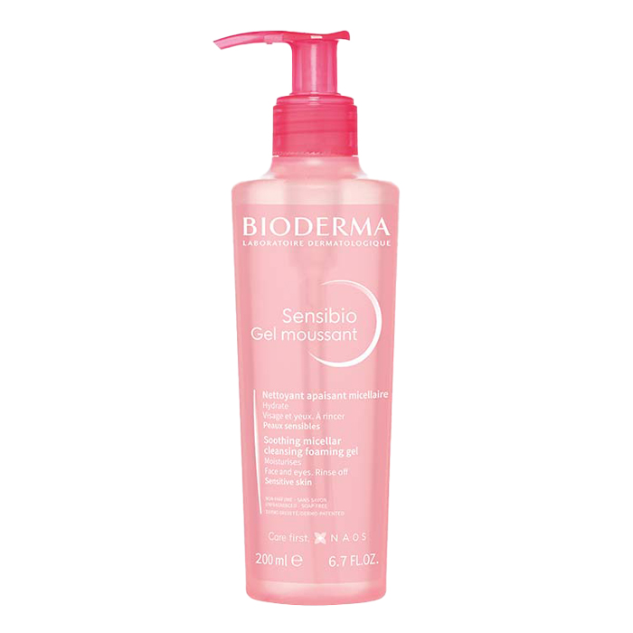 ژل شستشو صورت بایودرما مدل Sensibio حجم 200 میلی لیتر