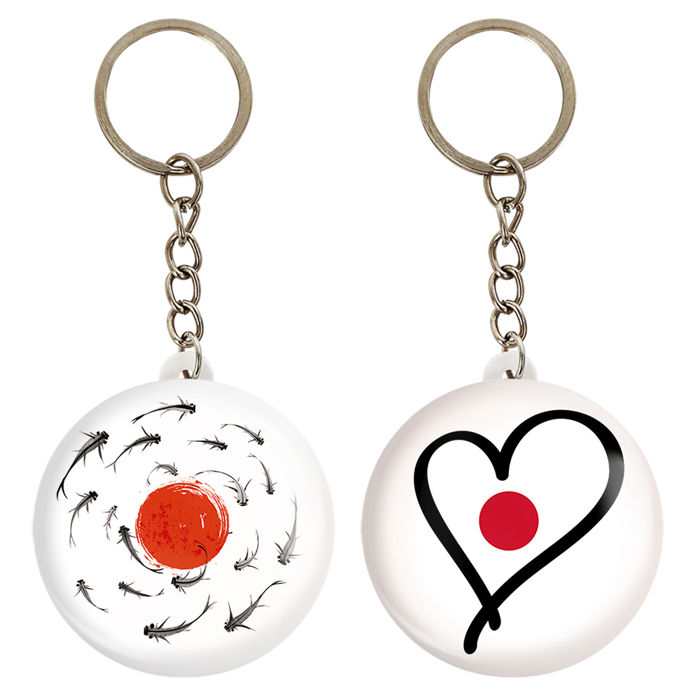 جاکلیدی خندالو مدل پرچم ژاپن کد 2064220644 مجموعه 2 عددی