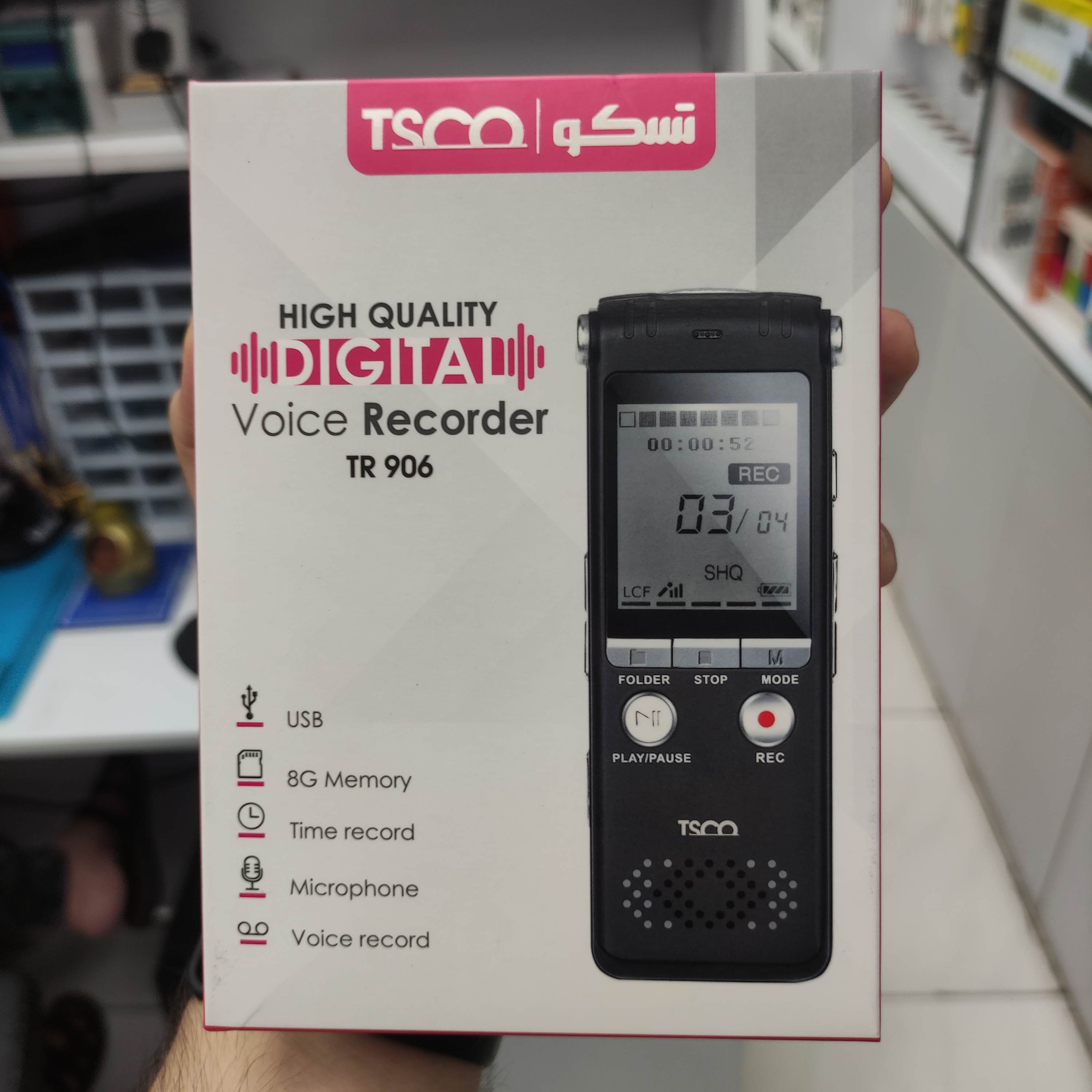 دستگاه ضبط صدا تسکو مدل Tsco TR906