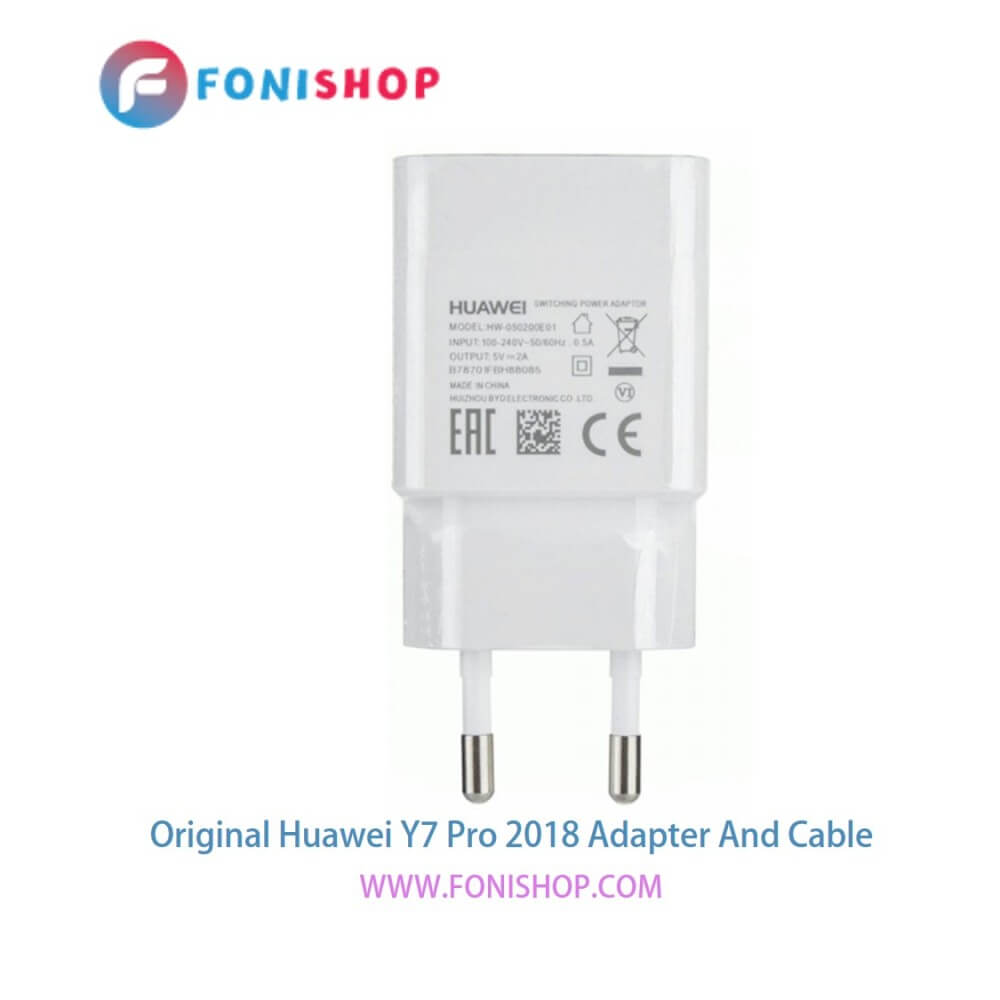 کابل و شارژر اصلی هواوی Huawei Y7 Pro 2018