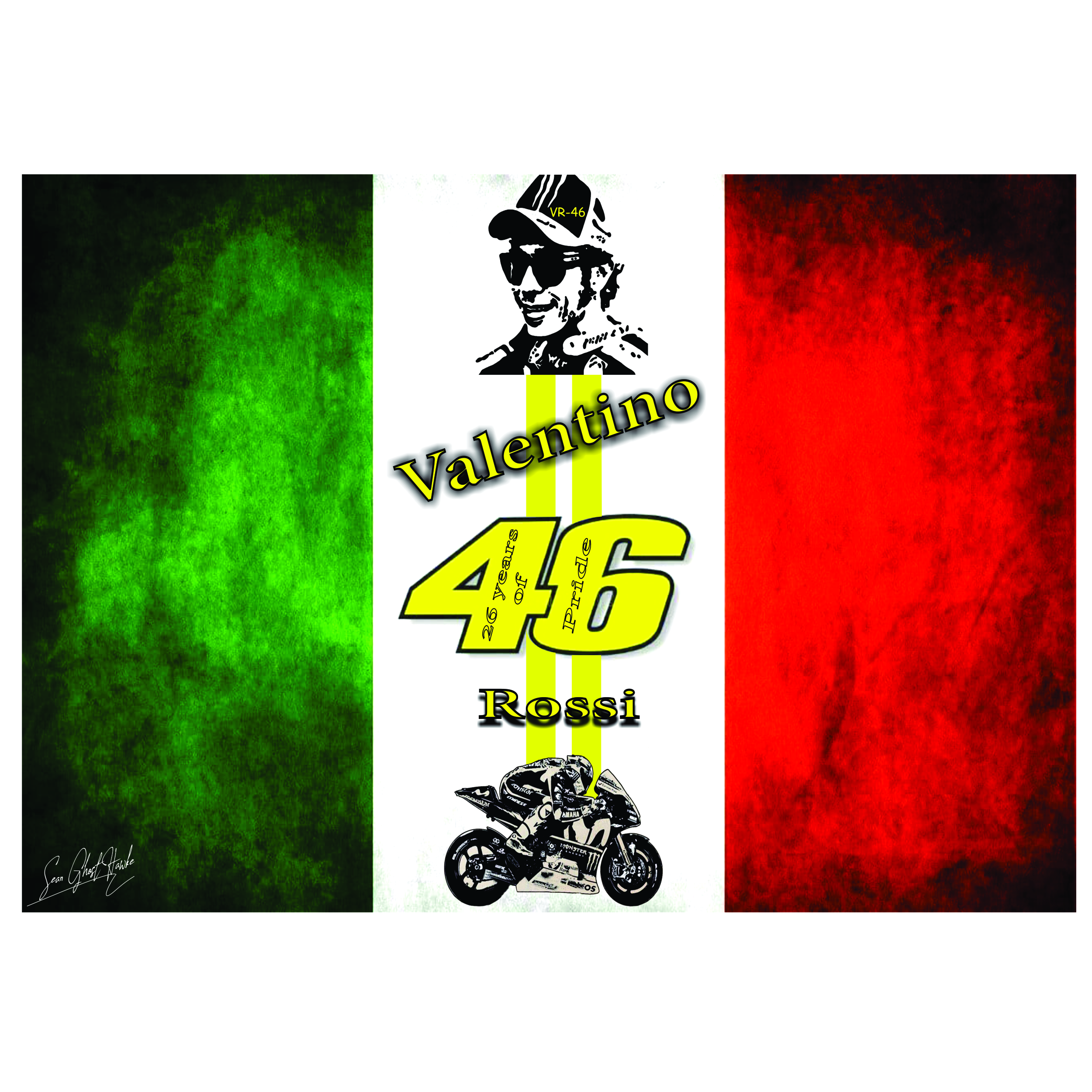 تابلو شاسی مدل ولنتینو راسی 46