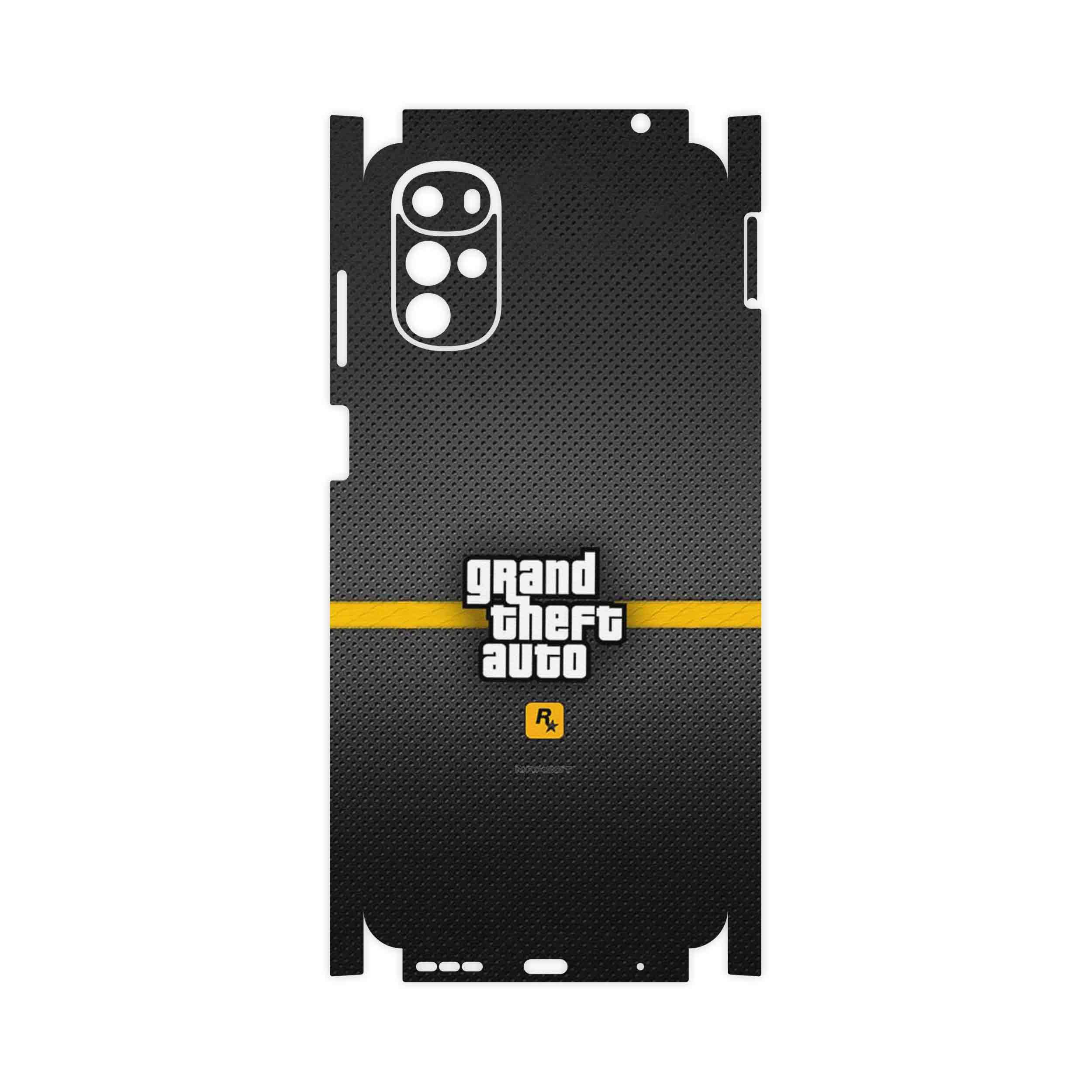 برچسب پوششی ماهوت مدل GTA-FullSkin مناسب برای گوشی موبایل موتورولا Moto G22