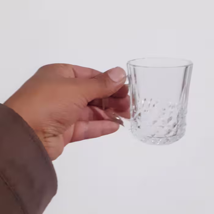 استکان شیشه و بلور اصفهان مدل NIKA بسته 6 عددی