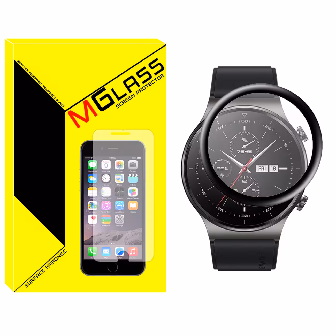 محافظ صفحه نمایش نانو ام گلس مدل NMG مناسب برای ساعت هوشمند هوآوی GT2 Pro