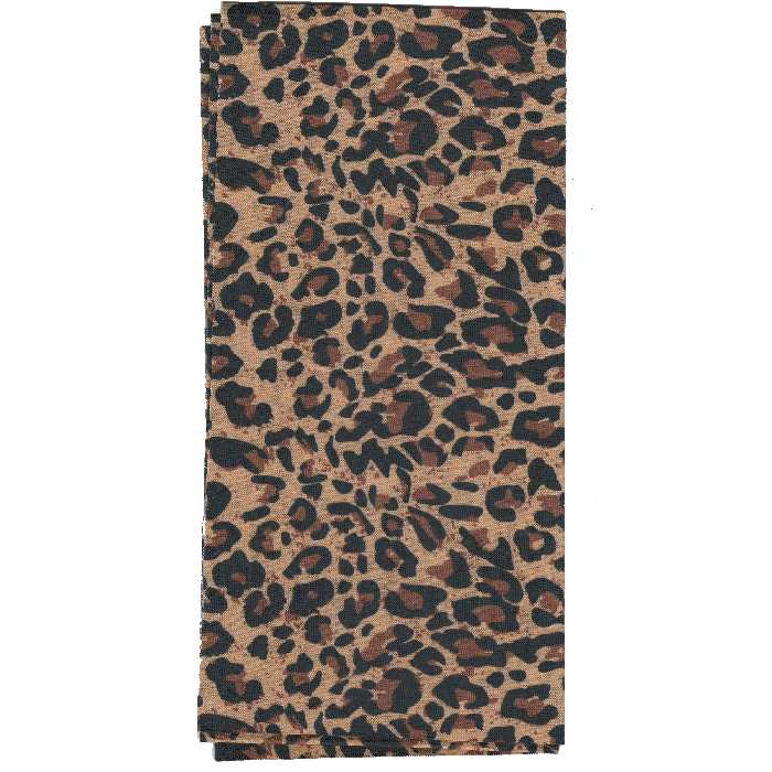 دستمال سر و گردن تابستانی طرح پلنگی
