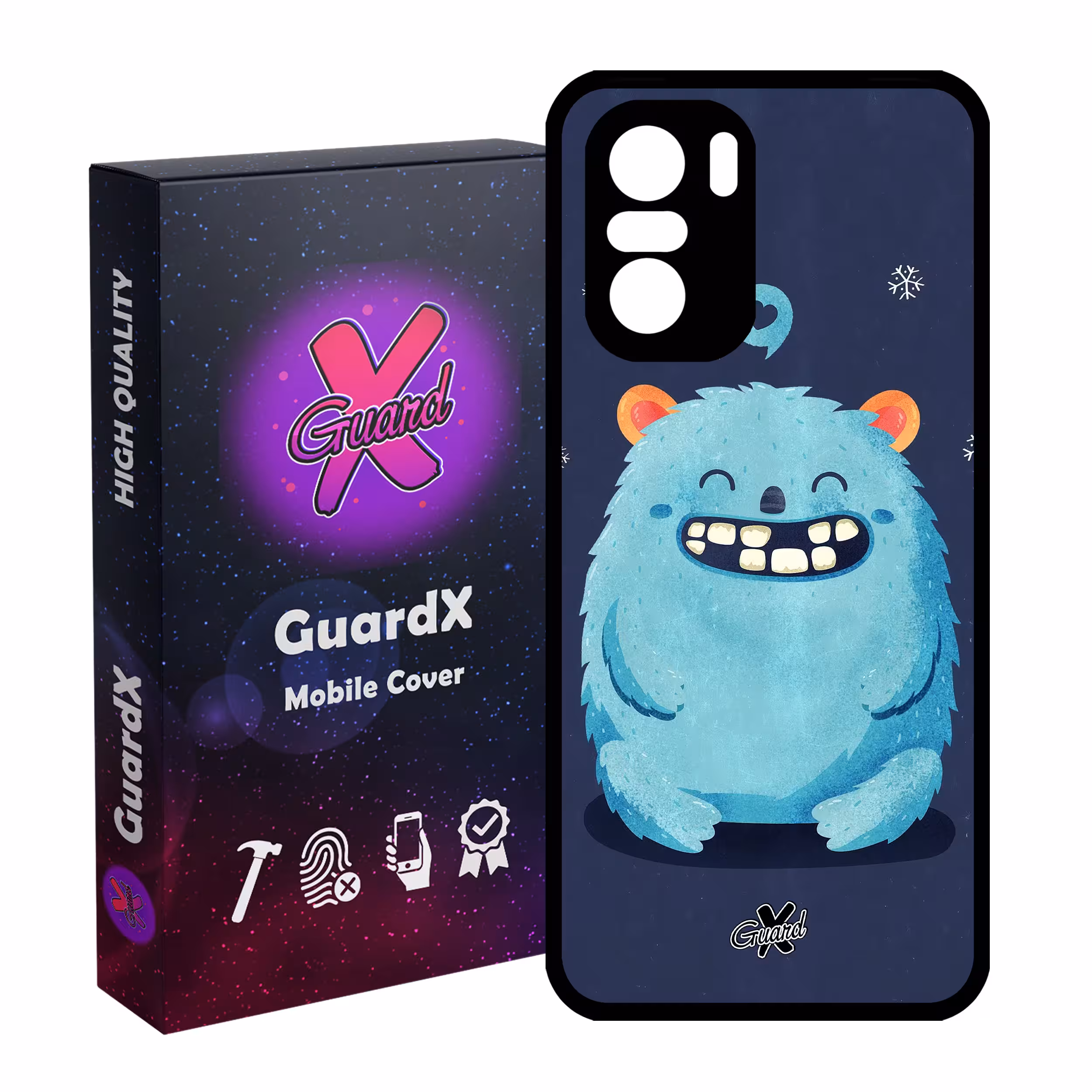 کاور گارد ایکس طرح Pet مدل Glass10188 مناسب برای گوشی موبایل شیائومی Poco F3/MI 11X/MI 11X Pro/Redmi K40/K40 Pro