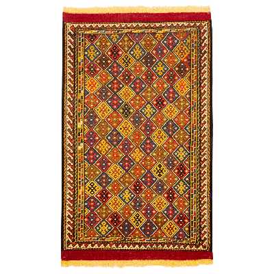 گلیم دستباف نیم متری سی پرشیا کد 156095