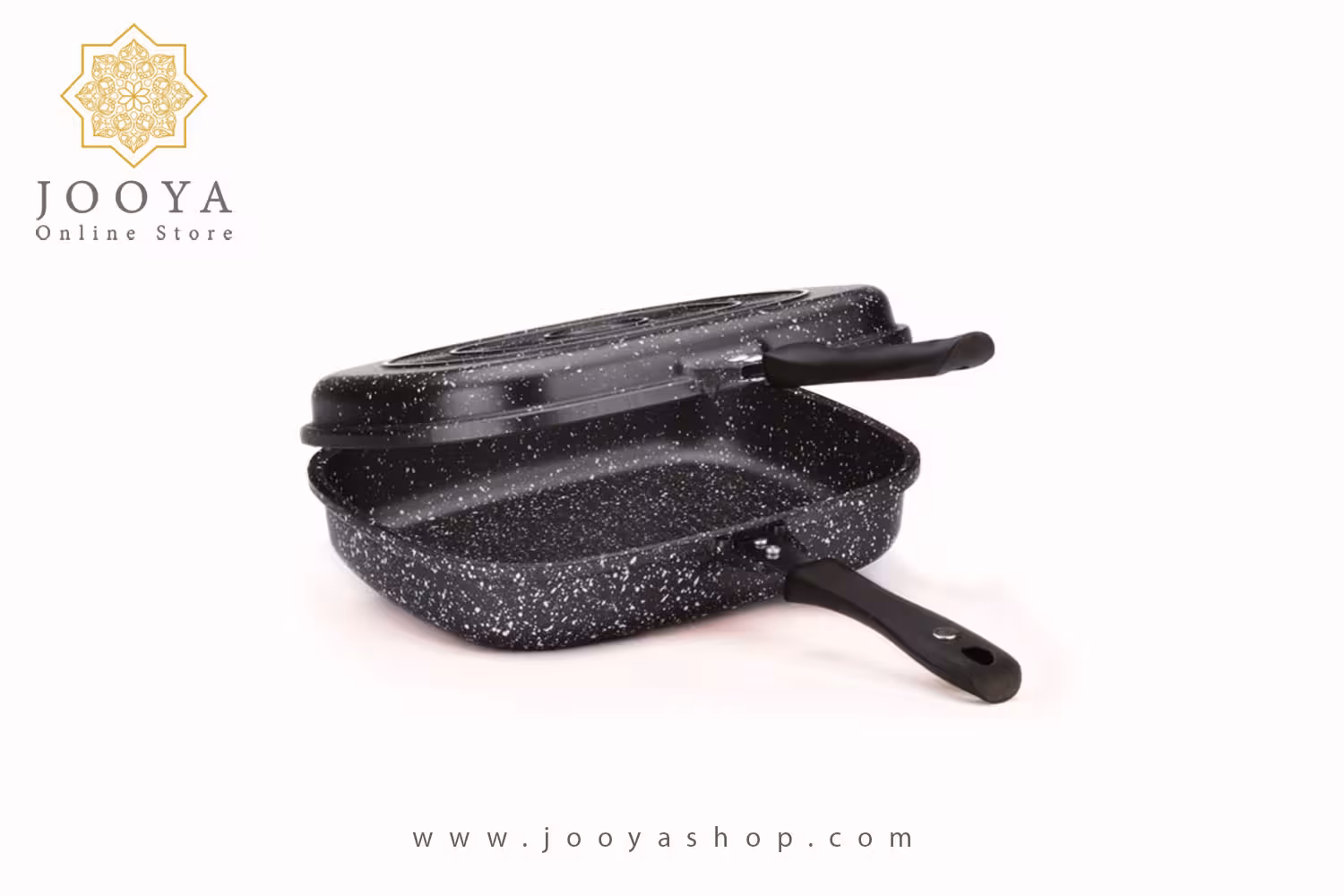 تابه زرساب مدل گریل دو طرفه چهارگوش