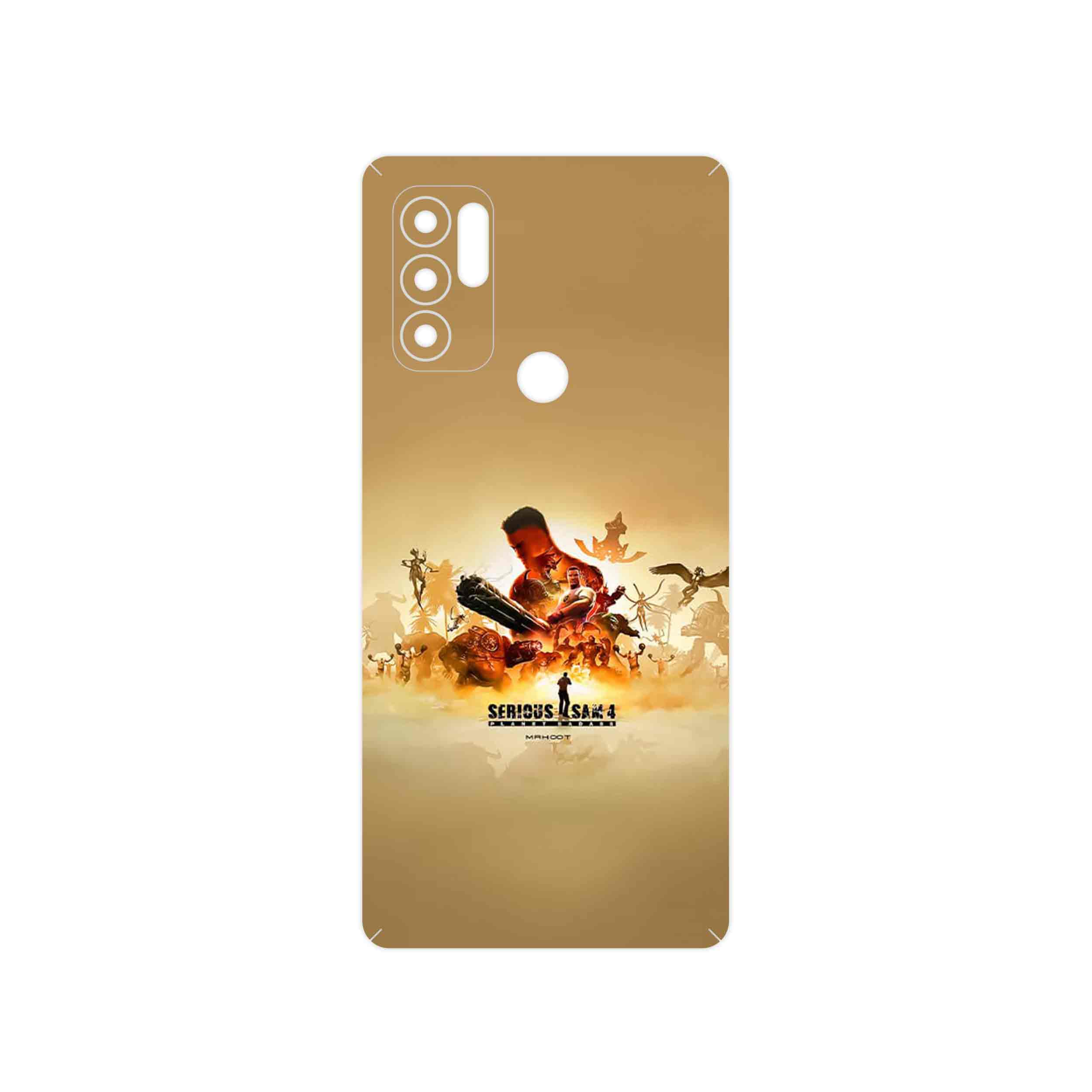 برچسب پوششی ماهوت مدل Serious Sam Game Series مناسب برای گوشی موبایل موتورولا Moto G60S