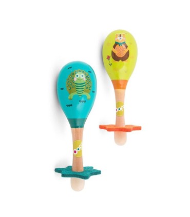 جغجغه چوبی نوزاد اوپس مدل لاک پشت Oops