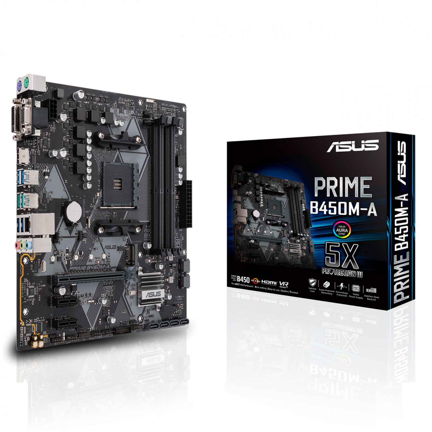 مادربرد ایسوس مدل PRIME B450M-A