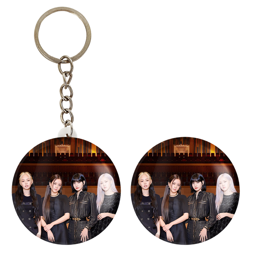 پیکسل خندالو مدل گروه بلک پینک کد 14561 به همراه جاکلیدی