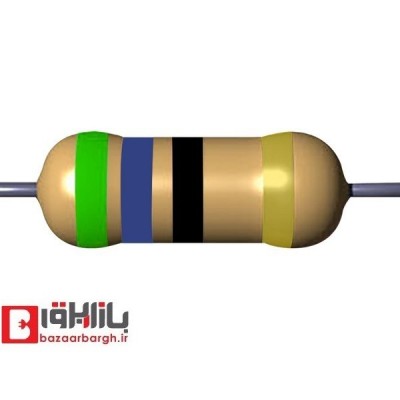 مقاومت 56 اهم 1/4 وات 5 درصد