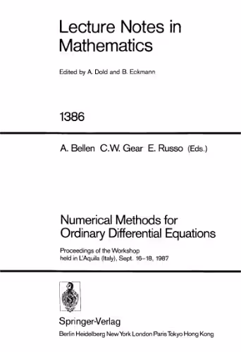 خرید و دانلود نسخه کامل کتاب Numerical Methods for Ordinary Differential Equations