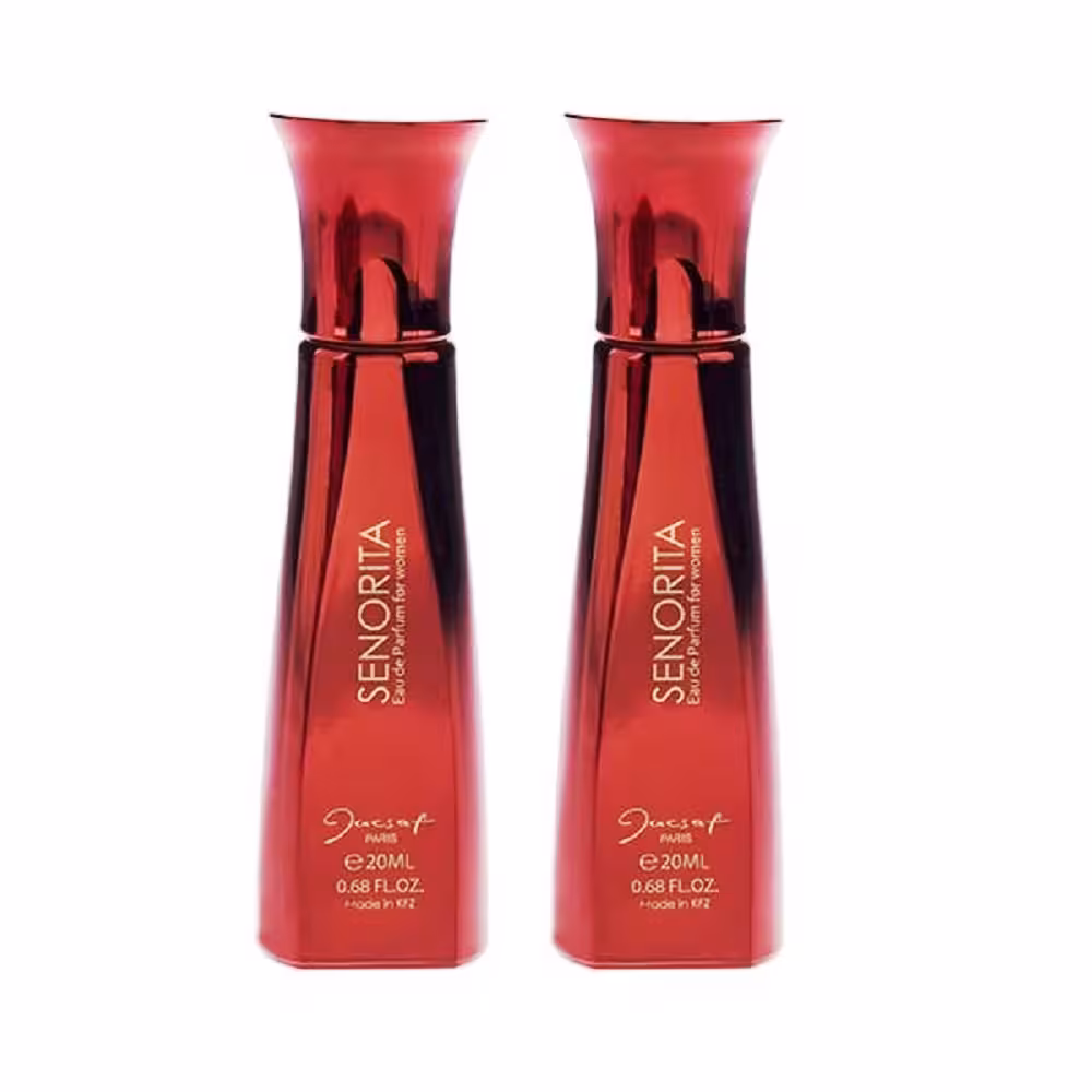 عطر جیبی زنانه ژک ساف مدل Senorita حجم 20 میلی لیتر بسته 2 عددی