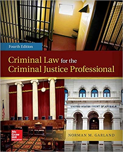 خرید و دانلود نسخه کامل کتاب Criminal Law for the Criminal Justice Professional (4th Edition) - PDF