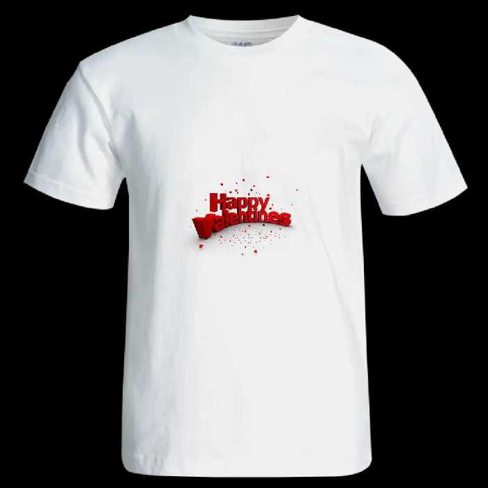تیشرت Happy valentines مدل AH10