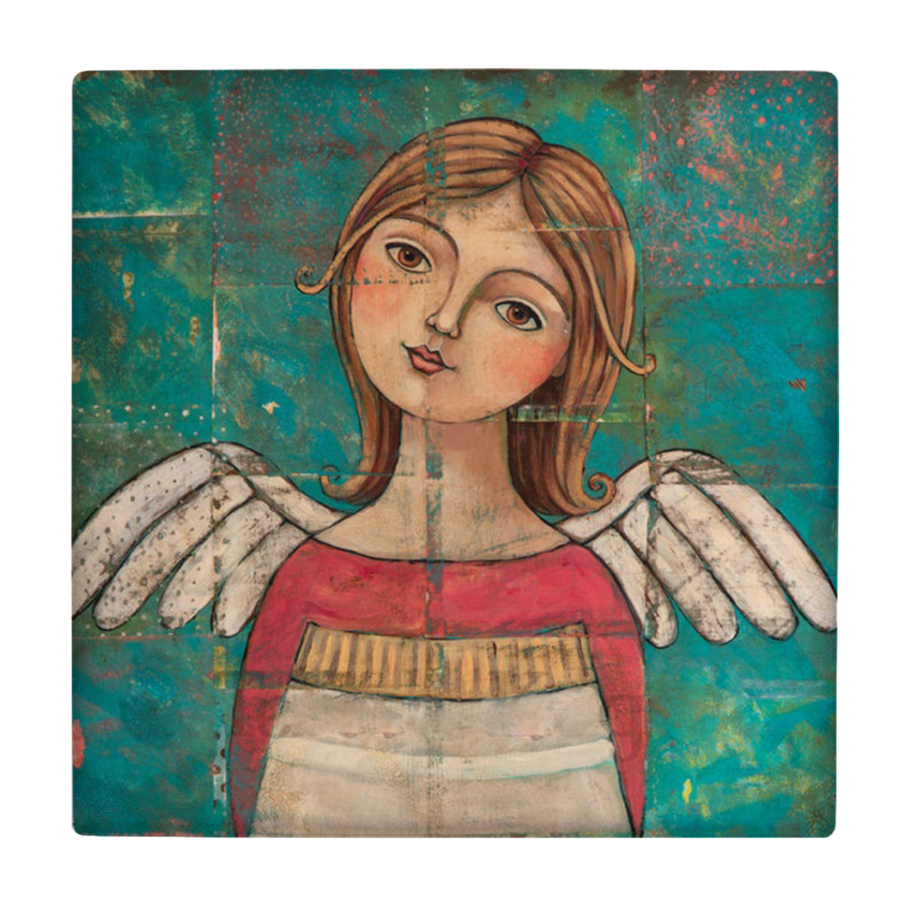 زیر لیوانی طرح فرشته کد    2532905_95