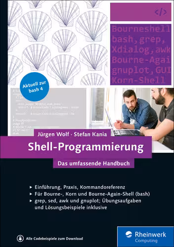 خرید و دانلود نسخه کامل کتاب Shell-Programmierung. Das umfassende Handbuch