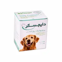 مکمل غذای سگ و گربه بایوران مدل دایجسکر وزن 150 گرم بسته 15 عددی