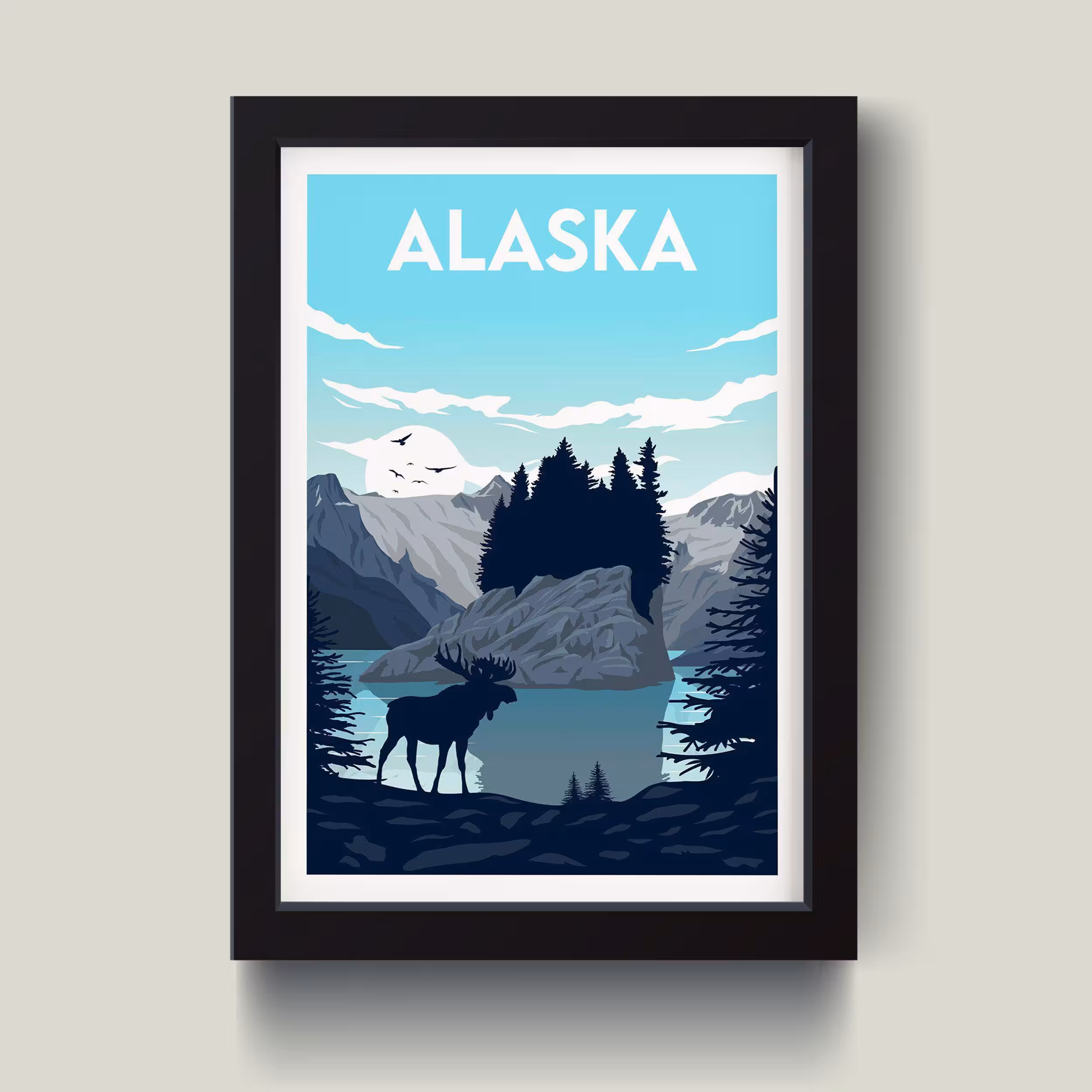 تابلو مدل Alaska کدm2610-b