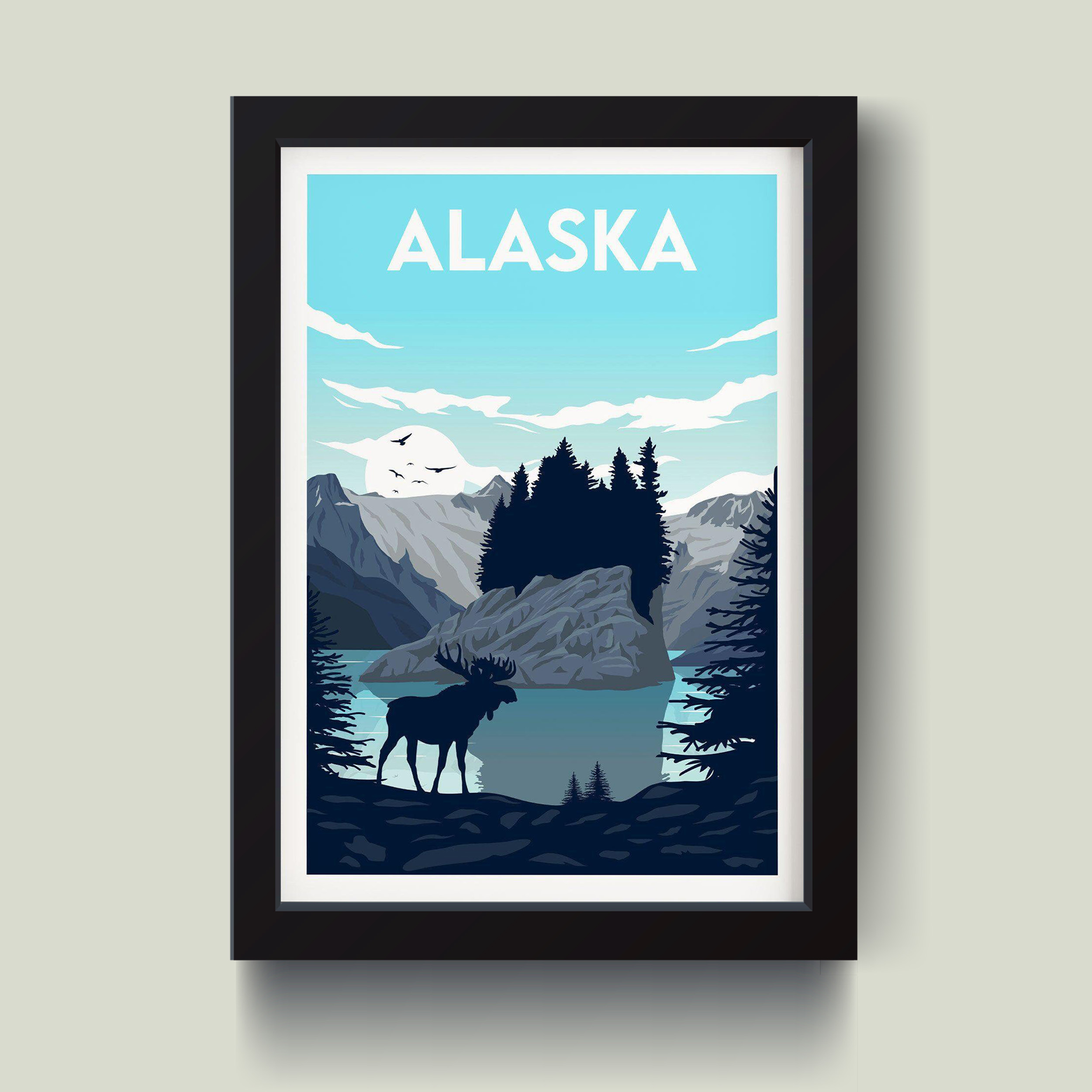تابلو مدل Alaska کدm2610-b