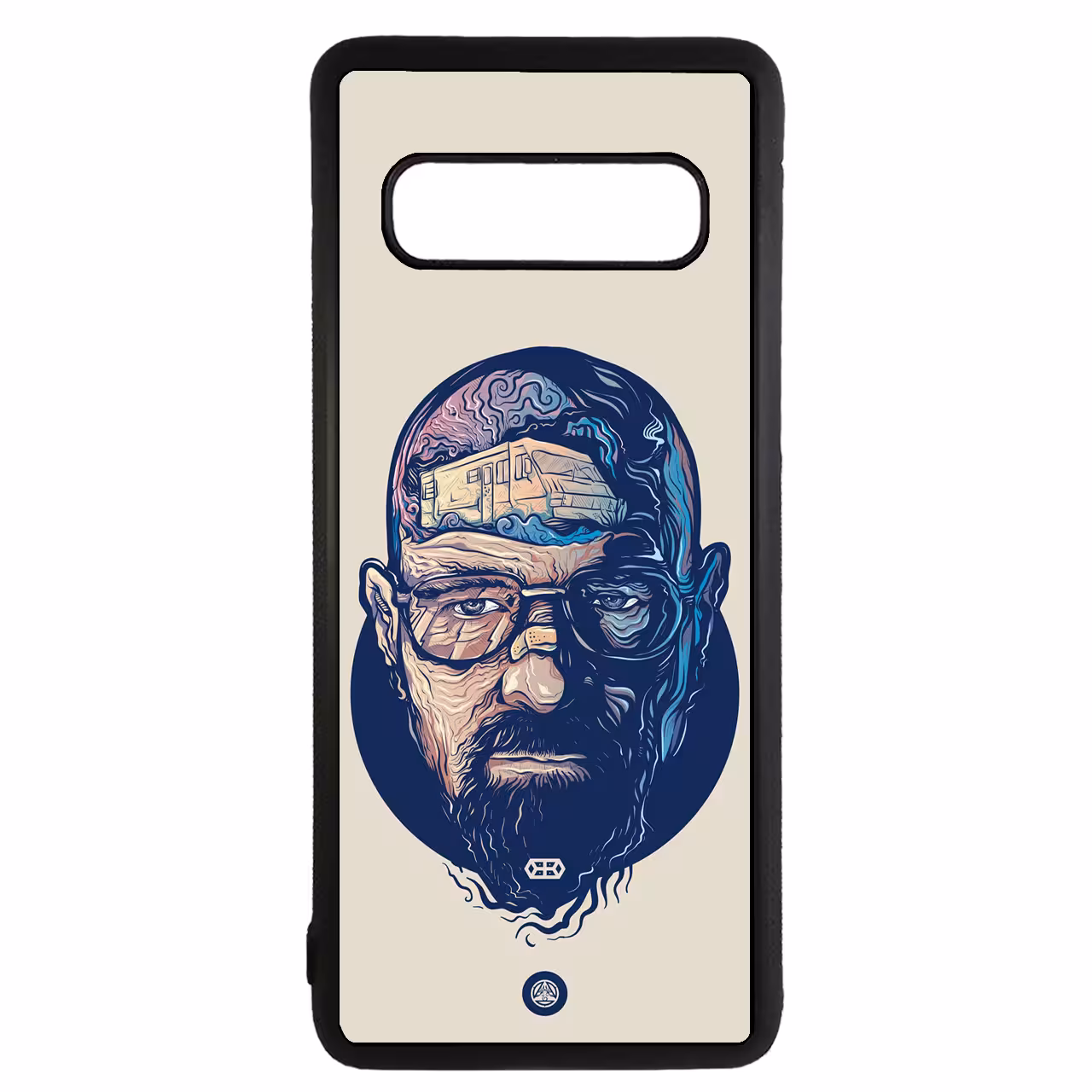 کاور طرح والتر وایت کد 1105350 مناسب برای گوشی موبایل سامسونگ galaxy s10 plus