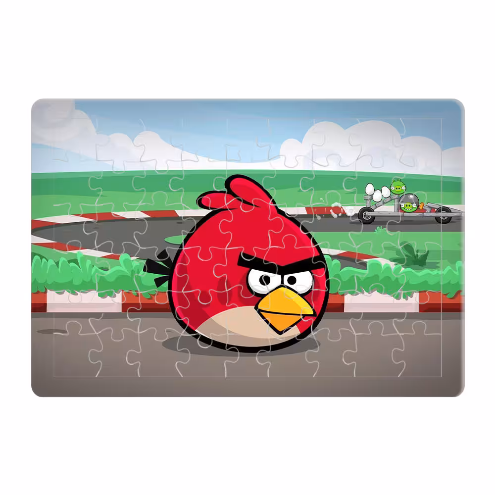 پازل 54 تکه طرح Angry Birds مدل P113