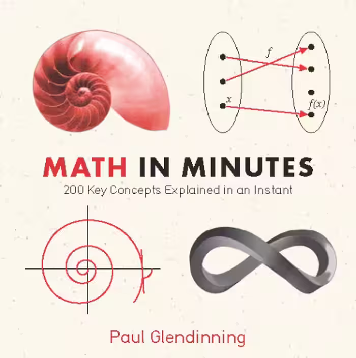 خرید و دانلود نسخه کامل کتاب Math in Minutes: 200 Key Concepts Explained in an Instant