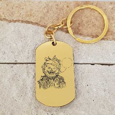 جاکلیدی ترمه ۱ مدل بچه شیطون کد Sam 2493