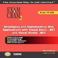 خرید و دانلود نسخه کامل کتاب MCAD Developing and Implementing Web Applications with Microsoft Visual Basic(R) .NET and Microsoft Visual Studio(R) .NET Exam Cram 2