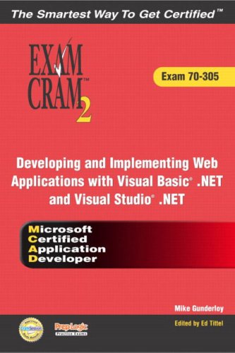 خرید و دانلود نسخه کامل کتاب MCAD Developing and Implementing Web Applications with Microsoft Visual Basic(R) .NET and Microsoft Visual Studio(R) .NET Exam Cram 2