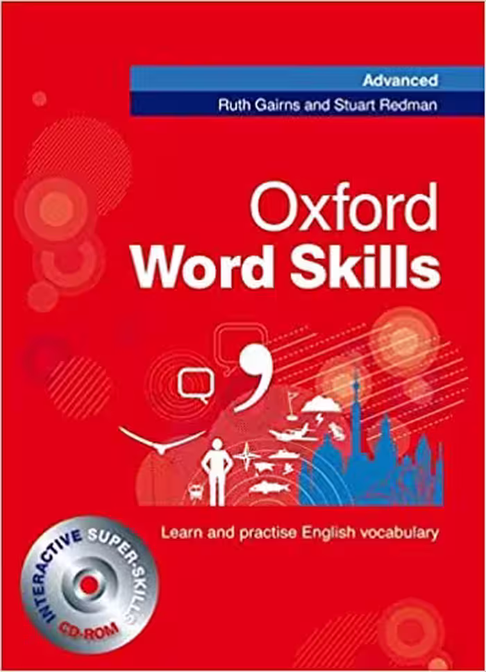 Oxford Word Skills Advanced  CD کتاب اکسفورد ورد اسکیلز ادونس اندازه رحلی (A4)