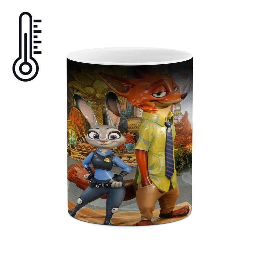 ماگ حرارتی طرح انیمیشن Zootopia مدل mgph15964