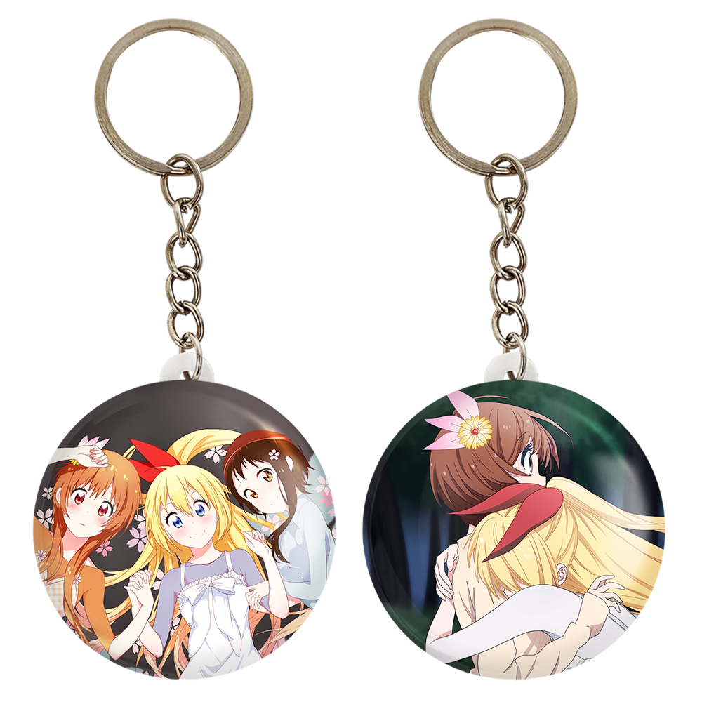 جاکلیدی خندالو مدل اونودرا و تاچیبانا انیمه عشق دروغین کد 1715317157 بسته 2 عددی