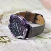 برچسب ماهوت طرح Purple_Flower مناسب برای ساعت هوشمند سامسونگ Galaxy Gear S2 Classic
