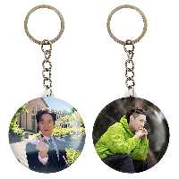 جاکلیدی خندالو مدل لی و سوهو گروه اکسو EXO کد 1682316821 مجموعه 2 عددی