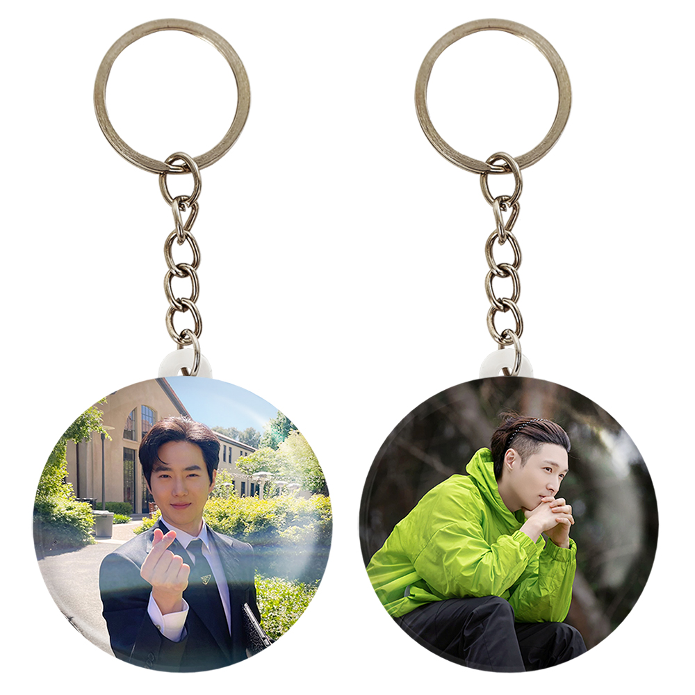 جاکلیدی خندالو مدل لی و سوهو گروه اکسو EXO کد 1682316821 مجموعه 2 عددی